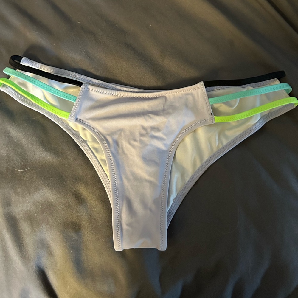 Small strappy Victoria secret bikini bottoms